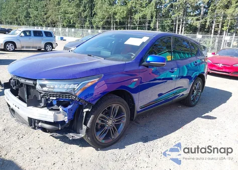 2021 Acura Rdx A-Spec Package z USA, uszkodzony, nr VIN 5J8TC2H63ML025828